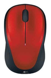 Беспроводная мышь Logitech M235 wireless red (910-002497)