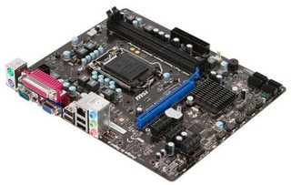Материнская плата MSI H61M-P23 (B3) s1155 /iH61/ 2xDDR3, SVGA, PCI-E, GbLAN, SATA, mATX