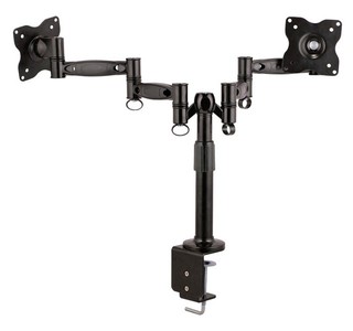 Кронштейн Kromax OFFICE-3 для ЖК мониторов 13"-26",настольный, 8 ст. наклон, 2 по 10 кг, серый