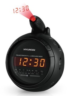 Радиобудильник Hyundai H-1525 черный