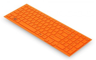 Защитное покрытие на клавиатуру F,EJ,EH,EL,CB, цвет оранжевый VGPKBV3/D.RU2
