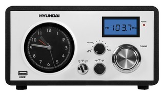 Радиоприемник Hyundai H-1630 черный