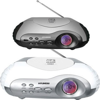 Аудиомагнитола Hyundai H-1413(серебро)