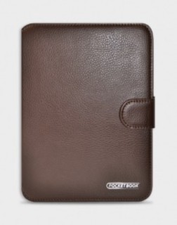 Обложка Pocketbook для 602, 603 кожзам коричневый