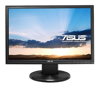 Монитор Asus TFT 19" VW196T Black TN 5ms 16:10 DVI M/M 50000:1 250cd