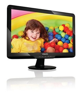 Монитор Philips TFT 23" 232E2SB/01 Glossy-Black TN 5ms 16:9 DVI 500000:1 300cd