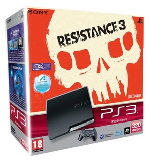 Игровая консоль Sony PlayStation 3 320Gb Resistance 3 (PS719232018)