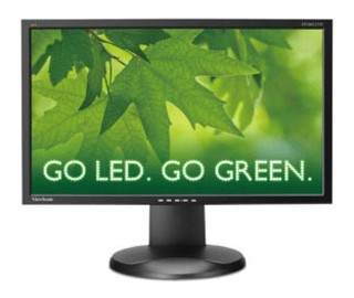 Монитор Viewsonic TFT 23"  VP2365-LED black IPS 16:9 FullHD DVI Pivot Glare 250cd 20M:1 USB