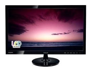 Монитор Asus TFT 24" VS248H Black TN LED 2ms 16:9 HDMI 50M:1 250cd