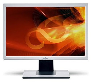 Монитор Fujitsu TFT 24" B24W-5 ECO White TN 5ms 16:10 DVI M/M HAS Pivot 1000:1 250cd