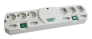 Сетевой фильтр MOST TRG 10 розеток 2м белый