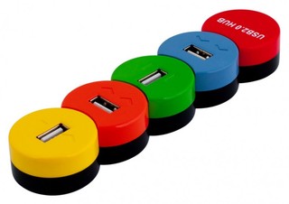 Хаб PC PET 4-port USB2.0 (Snake)