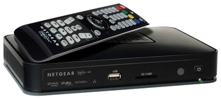 Медиаплеер Netgear (NTV550-100PES) с поддержкой YouTube, Full HD, BlueRay через eSATA, USB, Win7