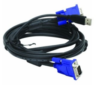 Кабель Dlink  2 в 1 USB KVM 1.8m (6ft) (DKVM-CU)