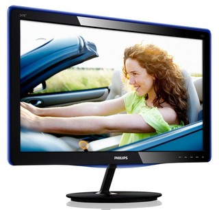 Монитор Philips TFT 18.5" 197E3LSU/62 Glossy-Black TN LED 5ms 16:9 20M:1 250cd