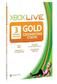Карта подписки Microsoft XBOX LIVE 3 месяца (52K-00036)