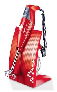 Блендер погружной Bamix M200 SwissLine красный