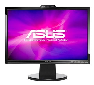 Монитор Asus TFT 19" VK193SE Glossy-Black TN 5ms 16:10 M/M Cam 4000:1 300cd
