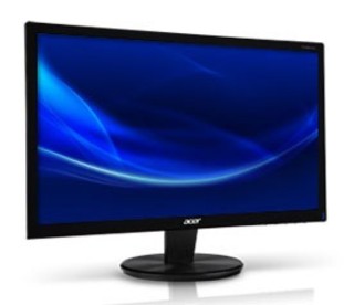 Монитор Acer TFT 24" P246HAbd Glossy-Black TN 5ms 16:9 DVI 50000:1