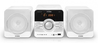 Микросистема DVD Hyundai H-MS1117 белый