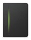 Обложка Pocketbook для 612 кожа черно-зеленый