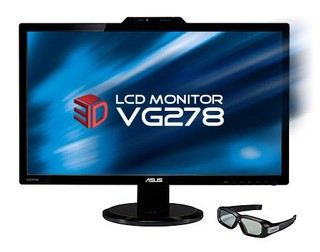 Монитор Asus TFT 27" VG278H Black TN 2ms 16:9 DVI HDMI 3D HAS Pivot 3D Glasses