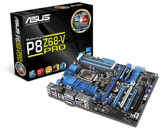 Материнская плата ASUS P8Z68-V PRO s1155 /iZ68/ 4xDDR3, 3xPCI-E, SATA RAID, GbLAN, 1394, ATX