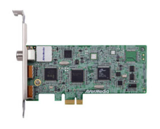 ТВ тюнер AverMedia /AverTV CaptureHD PCI-E/ (FM,ДУ,Стерео,DVB-T,PAL,SECAM,MPEG1/2/4 ) RTL внутр
