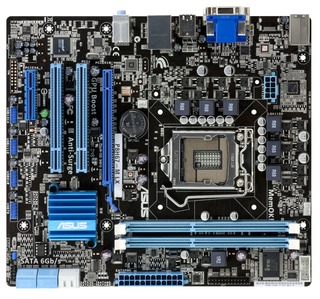 Материнская плата ASUS P8H67-M LX/SI (Rev 3) s1155 /H67/ 2xDDR3,2xPCI-E,RAID,VGA,HDMI,GbL,mATX,oem