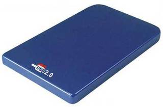 Внешний корпус 2,5" SATA AgeStar SUB2O1 (BLUE) USB2.0, алюминий, синий