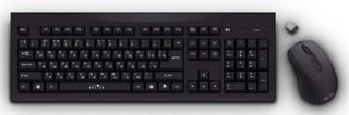 Комплект клавиатура+мышь Oklick 210M Black Cordless