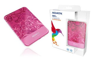 Жесткий диск A-DATA USB 500Gb ASH02-500GU-CPK 2.5" (розовый)