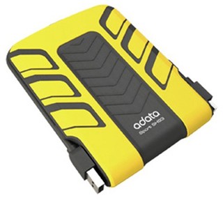 Жесткий диск A-DATA USB 500Gb ASH93-500GU-CYL 2.5" (желтый)