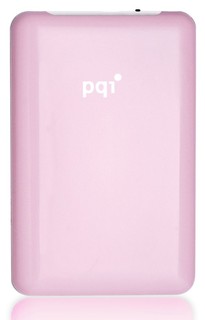 Жесткий диск PQI USB 320Gb 6550-320GR301A 2.5" (розовый)