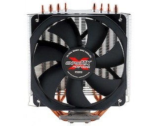 Вентилятор Zalman 11X PERFORMA  (4пин, 775/1155/1366/2011/AM2/AM3/FM1, 17-26дБ, 1000-1600 об/м, Al+теп.трубки)