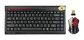 Комплект клавиатура + Мышь G-CUBE GRKPS-6310R 2.4G (Paint Splash) Red USB