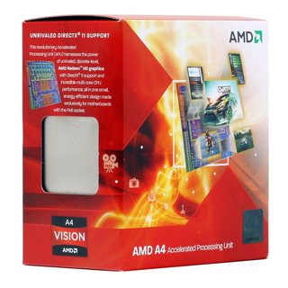 Процессор FM1 A-Series A4-3400 HD6410D 2cores 2.7Ghz 1Mb 160/443Mhz BOX