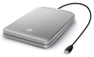 Жесткий диск Seagate USB 320Gb STAA320201GoFlex 2.5" (серебристый)