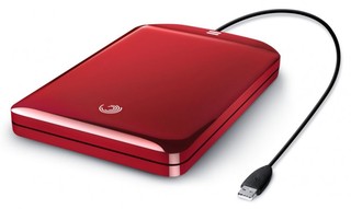 Жесткий диск Seagate USB 500Gb STAA500203 GoFlex 2.5" (красный)