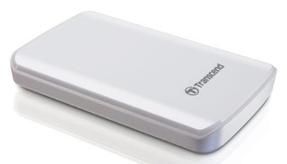 Жесткий диск Transcend USB 320Gb TS320GSJ25D2-W 2.5" (белый)