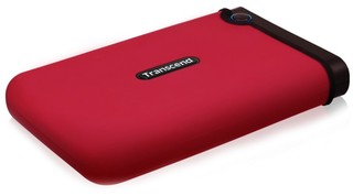 Жесткий диск Transcend USB 500Gb TS500GSJ25M-R 2,5" (красный)