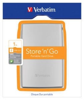 Жесткий диск Verbatim USB 1Tb [53016] (5400rpm) 8Mb 2.5"