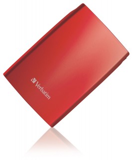 Жесткий диск Verbatim USB 320Gb [53004] Store'n'Go (5400rpm) 8Mb 2.5" (красный)