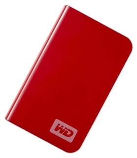 Жесткий диск WD USB 320Gb WDMER3200R (5400rpm) 8Mb 2.5" (красный)