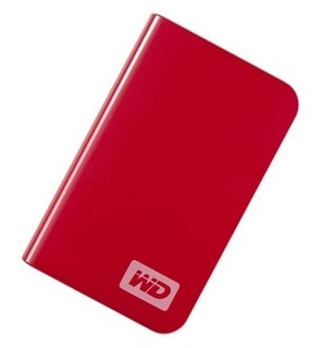 Жесткий диск WD USB 500Gb WDMER5000R (5400rpm) 8Mb 2.5" (красный)