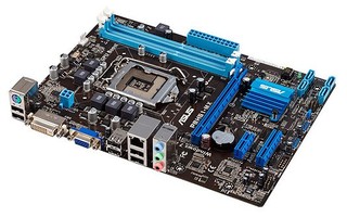 Материнская плата ASUS P8H61-MX (Rev 3) s1155 /H61/ 2xDDR3, PCI-E,VGA,DVI,SATA,GbLAN,mATX, RTL