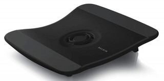 Подставка для ноутбука Belkin Cooling Hub + 4 USB Ports черный F5L025eaBLK