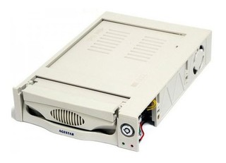 Сменный бокс AgeStar MR3-SATA(S)-1F 1fan beige