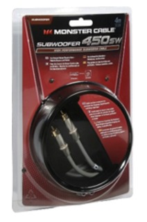 Кабель Monster Subwoofer 450sw 4M 2RCAx2RCA EU 132539