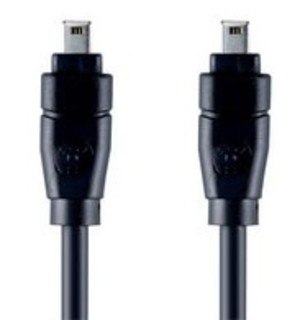 Кабель компьютерный Bandridge Firewire IEEE1394a 4pin "папа"- 4pin "папа" 2м